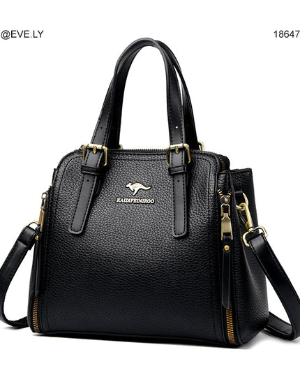 سَارة | حقيبة يد وكتف جلد