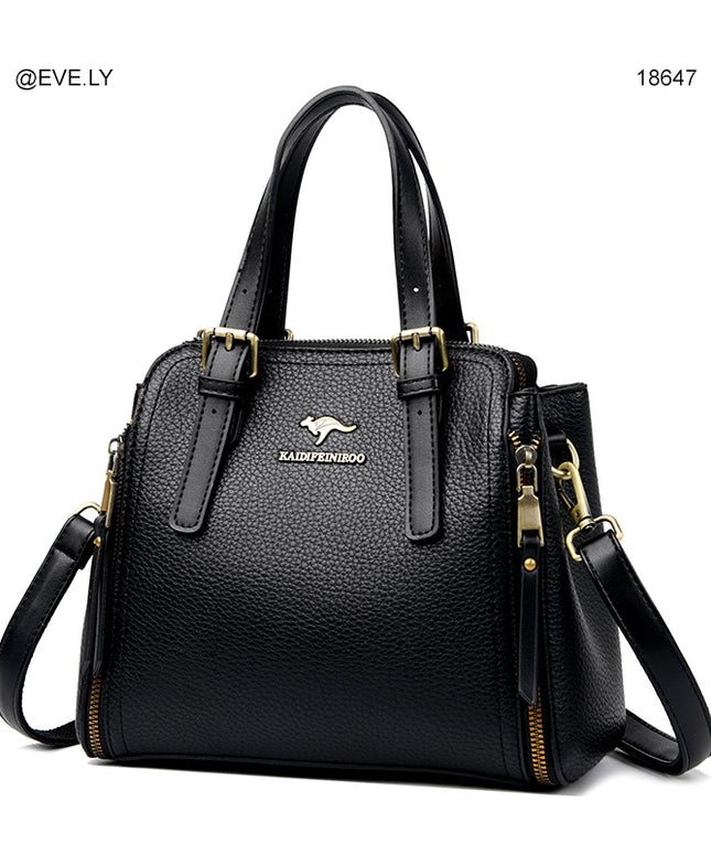 سَارة | حقيبة يد وكتف جلد