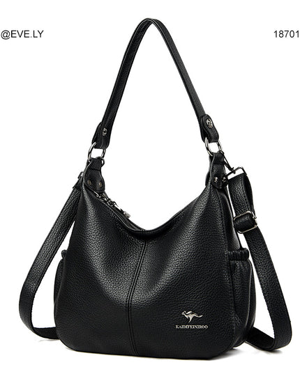 لينو كلاسيك | حقيبة يد وكتف جلد