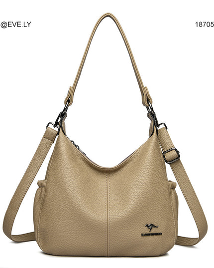 لينو كلاسيك | حقيبة يد وكتف جلد