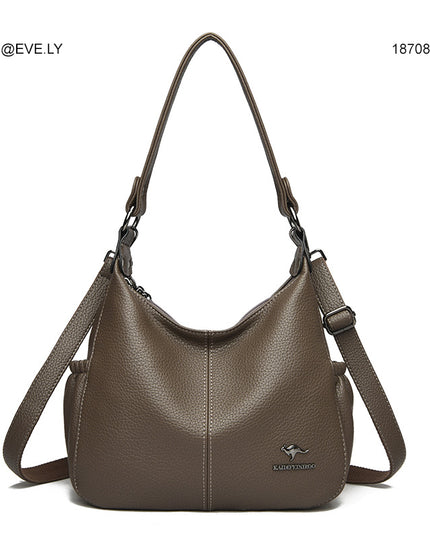 لينو كلاسيك | حقيبة يد وكتف جلد