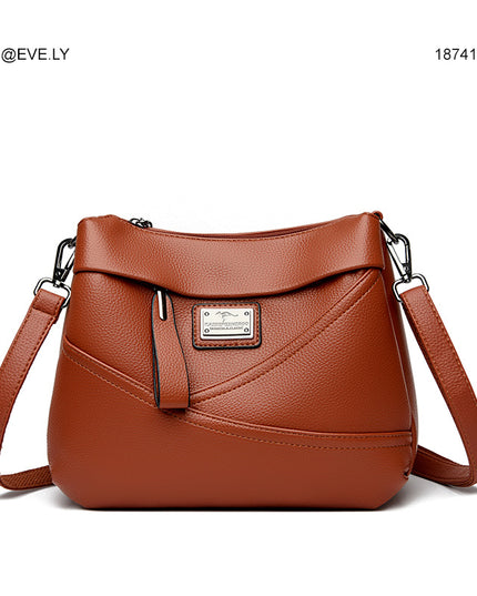 لُبنة | حقيبة كتف جلد