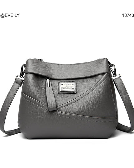 لُبنة | حقيبة كتف جلد