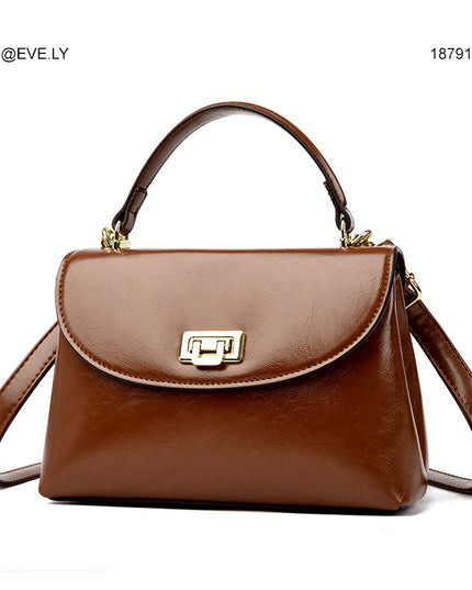 إيلِينـا | حقيبة يد وكتف جلد