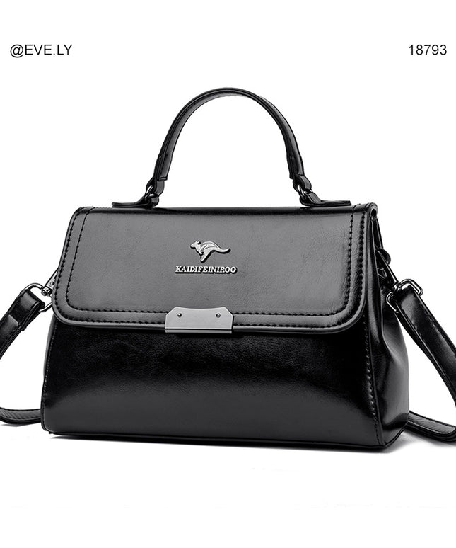 كلَارا | حقيبة يد وكتف جلد