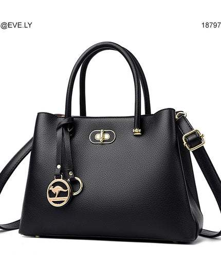 لَمى | حقيبة يد وكتف جلد