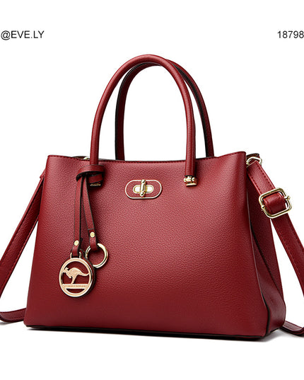 لَمى | حقيبة يد وكتف جلد